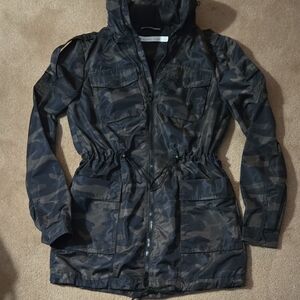 Blanc Noir Dark Camouflage Utility Jacket